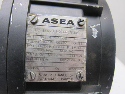 ASEA MC23S R0527 DC Servo Motor Axem