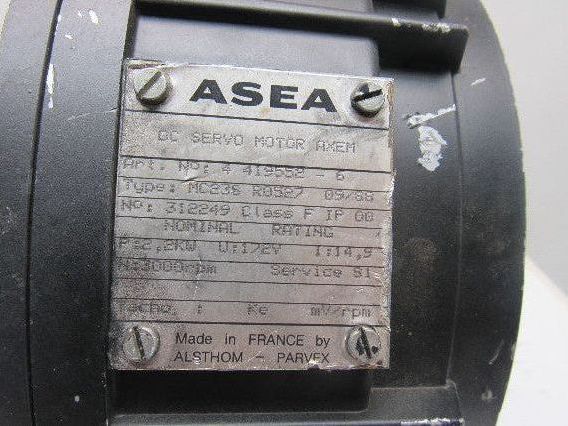 ASEA MC23S R0527 DC Servo Motor Axem
