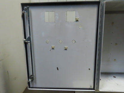 Hoffman A36SA3216LPPL Electrical Enclosure W/100A Disc. & Back Plate 36"x32"x16"