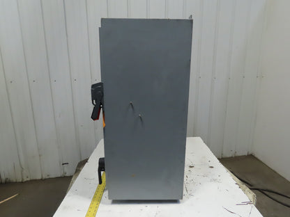 Hoffman A36SA3216LPPL Electrical Enclosure W/100A Disc. & Back Plate 36"x32"x16"