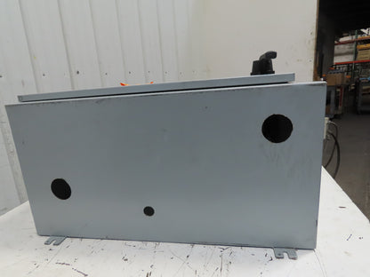 Hoffman A36SA3216LPPL Electrical Enclosure W/100A Disc. & Back Plate 36"x32"x16"