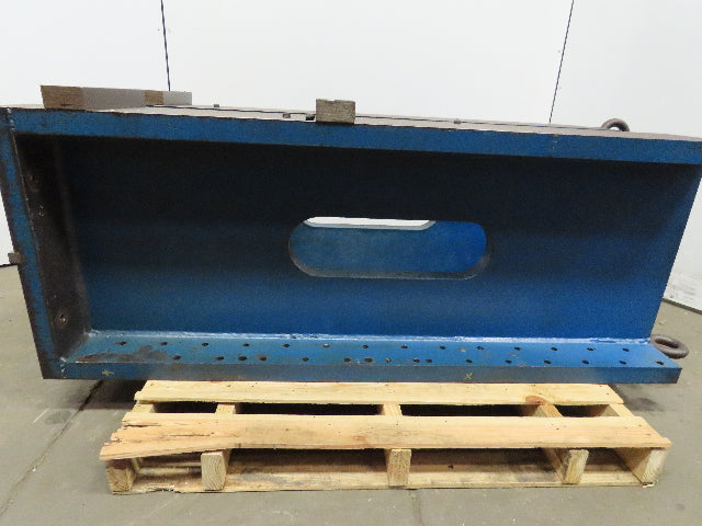 Steel Welded Webb Right Angle Plate Machine Mounting Bracket 61-3/4x23-3/4x1-3/4