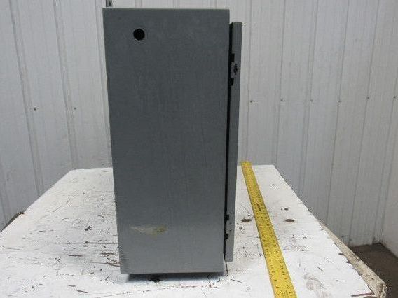 SCE 24H2410LP 24"x24"x10" Wall Mount Electrical JIC Enclosure w/Backplate
