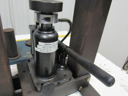 Load Cell Verification/Calibration Tool Details Fixtures Air Over Oil Hydraulic