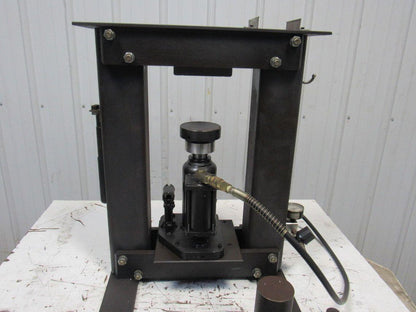 Load Cell Verification/Calibration Tool Details Fixtures Air Over Oil Hydraulic