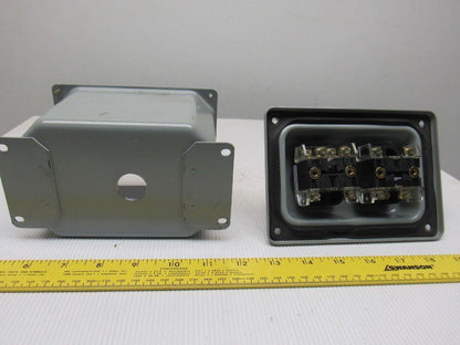 Hoffman E-D2PBX 2Push Button Enclosure 30.5mm 5.75 X 4.00 X 3.75 W/Buttons