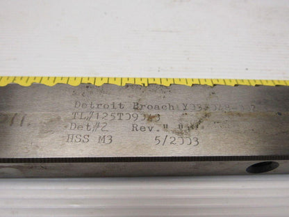 Detroit 9/16" x 18" HHS Broach Keyway Cutter