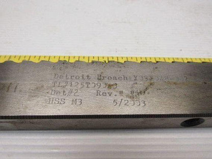 Detroit 9/16" x 18" HHS Broach Keyway Cutter