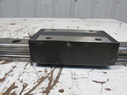 Thompson CG35DEAN Linear Block Bearing & Guide Rail 77" OAL