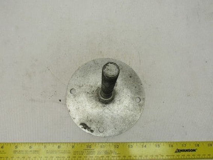 Machine Leveling Feet 6" Base 3/4"-10x6-1/4" Threaded Stud Lot of 4