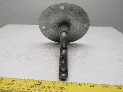 Machine Leveling Feet 6" Base 3/4"-10x6-1/4" Threaded Stud Lot of 4