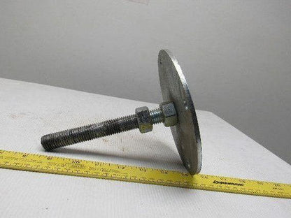 Machine Leveling Feet 6" Base 3/4"-10x6-1/4" Threaded Stud Lot of 3
