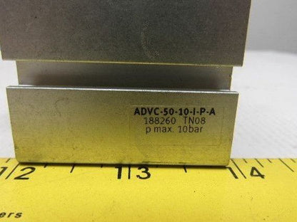 Festo ADVC-50-10-I-P-A Pneumatic Air Cylinder 50mm Bore 10mm Stroke