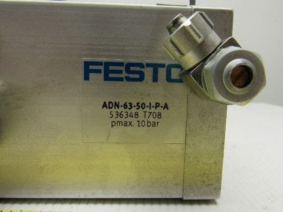 Festo AND-63-50-I-P-A Pneumatic Air Cylinder 63mm Bore 50mm Stroke