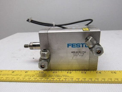 Festo AND-63-50-I-P-A Pneumatic Air Cylinder 63mm Bore 50mm Stroke