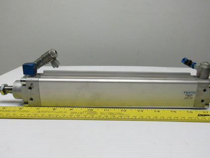 Festo DZH-32-200-PPV-A Pneumatic Flat Cylinder 32mm Bore 200mm Stroke 10 Bar Max