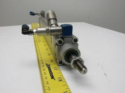 Festo DZH-32-200-PPV-A Pneumatic Flat Cylinder 32mm Bore 200mm Stroke 10 Bar Max
