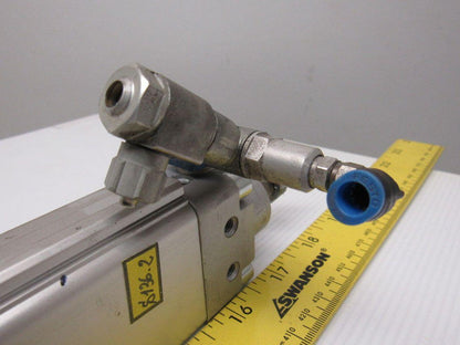 Festo DZH-32-200-PPV-A Pneumatic Flat Cylinder 32mm Bore 200mm Stroke 10 Bar Max