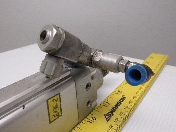 Festo DZH-32-200-PPV-A Pneumatic Flat Cylinder 32mm Bore 200mm Stroke 10 Bar Max