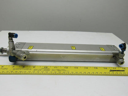 Festo DZH-32-200-PPV-A Pneumatic Flat Cylinder 32mm Bore 200mm Stroke 10 Bar Max