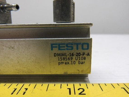 Festo DmmL-15-20-P-A Compact Air16 Bore 20mm Stroke Flex Cush Sensor Ready