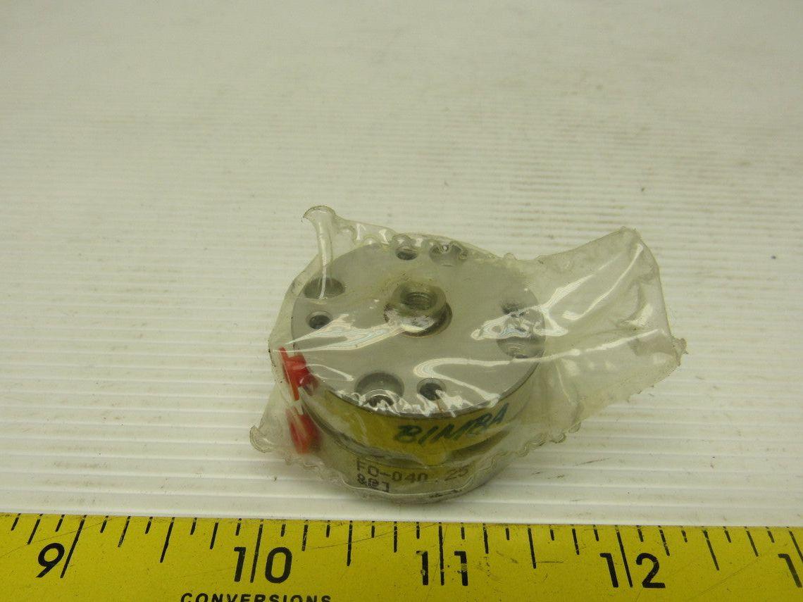 Bimba F0-40.25 Pneumatic Air Flat Cylinder 1/4" Stroke 3/4" Bore