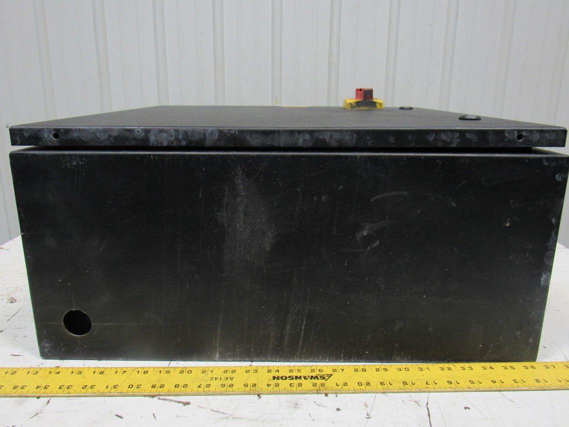SCE 24EL2410LP 24"x24"x10" Wall Mount Electrical JIC Enclosure w/Backplate