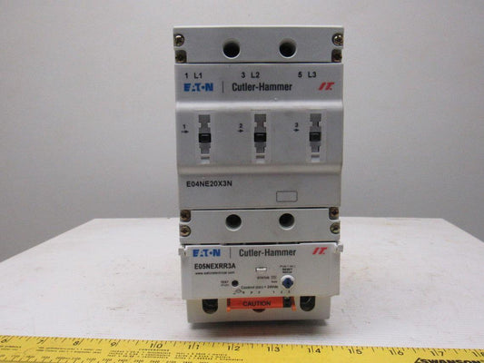 Eaton Cutler Hammer E101E20R3A FVNR E-Frame 200A Starter 63-200A 24VDC Control
