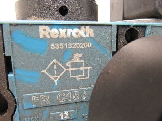 Rexroth 5351320200 Filter Regulator Diverter/E-Stop Modular Assembly 10 Bar Max
