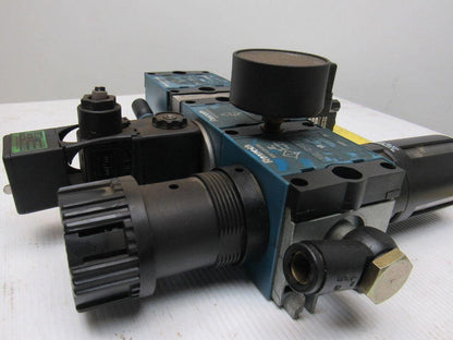 Rexroth 5351320200 Filter Regulator Diverter/E-Stop Modular Assembly 10 Bar Max