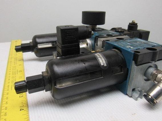 Rexroth 5351320200 Filter Regulator Diverter/E-Stop Modular Assembly 10 Bar Max