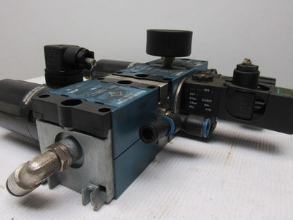 Rexroth 5351320200 Filter Regulator Diverter/E-Stop Modular Assembly 10 Bar Max