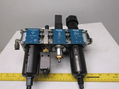 Rexroth 5351320200 Filter Regulator Diverter/E-Stop Modular Assembly 10 Bar Max