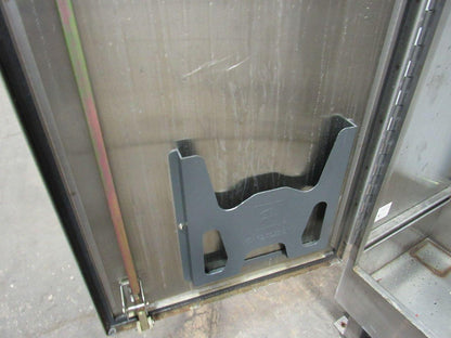 Hoffman A-722418SSFS Stainless Steel Electrical Enclosure 72x24x18" W/Backplate