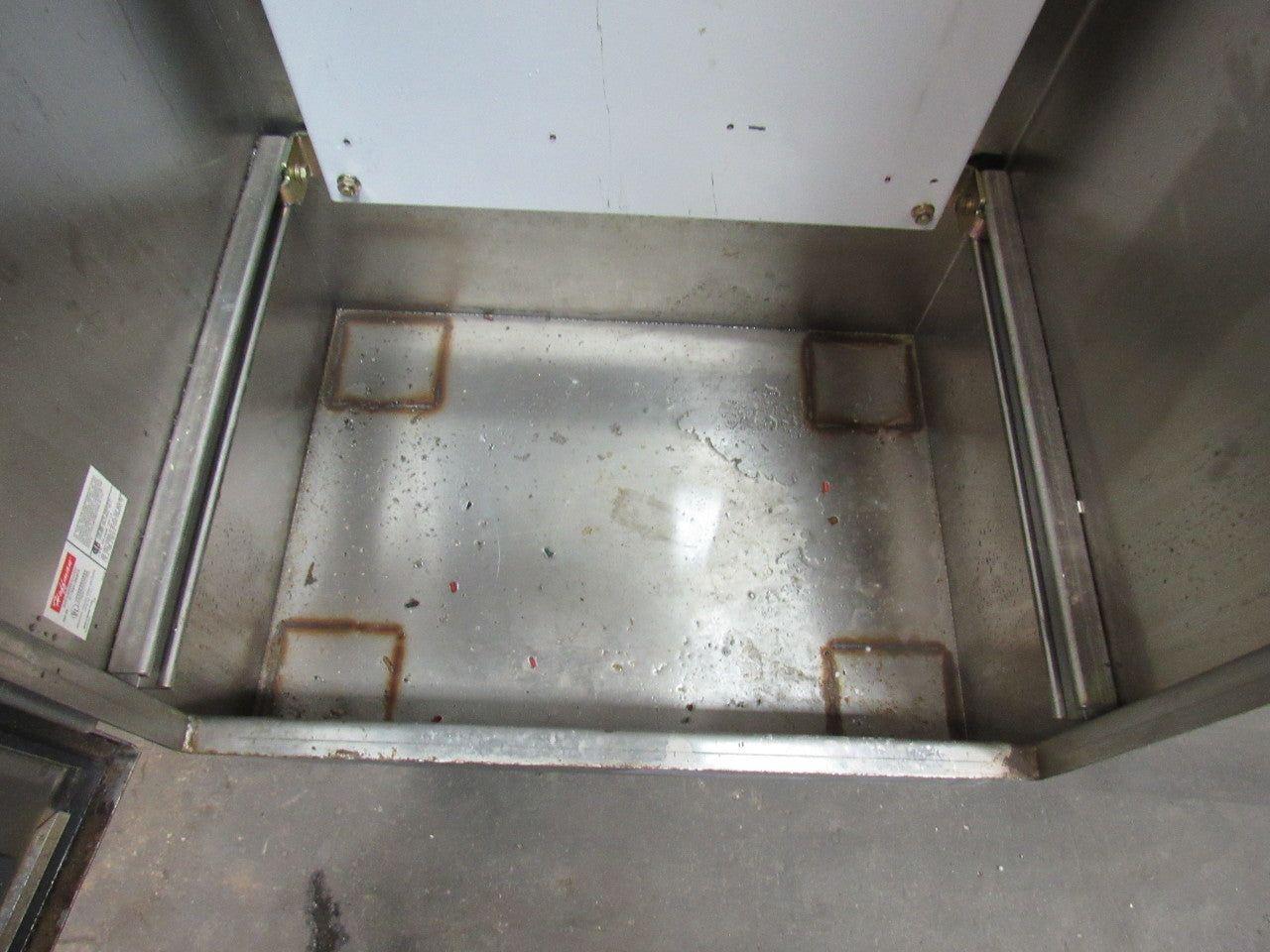 Hoffman A-722418SSFS Stainless Steel Electrical Enclosure 72x24x18" W/Backplate