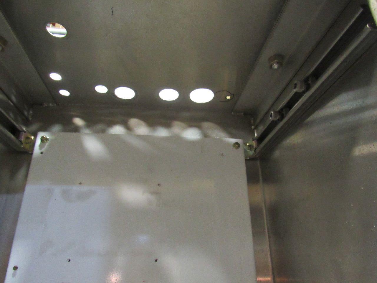 Hoffman A-722418SSFS Stainless Steel Electrical Enclosure 72x24x18" W/Backplate