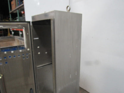 Hoffman A-722418SSFS Stainless Steel Electrical Enclosure 72x24x18" W/Backplate