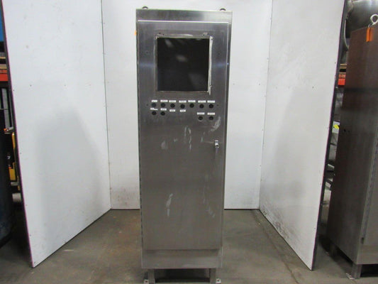 Hoffman A-722418SSFS Stainless Steel Electrical Enclosure 72x24x18" W/Backplate