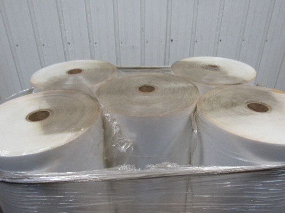 253588-001 Clear Plastic Sheeting 28-1/2"x16500' x0.00125 Lot of 5