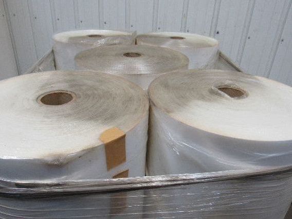 253588-001 Clear Plastic Sheeting 28-1/2"x16500' x0.00125 Lot of 5