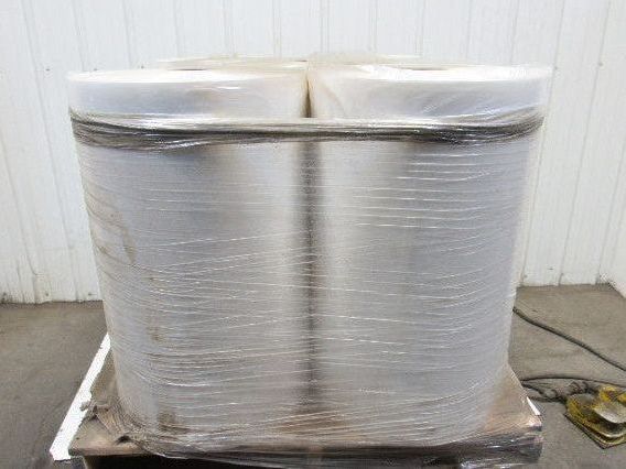 253588-001 Clear Plastic Sheeting 28-1/2"x16500' x0.00125 Lot of 5