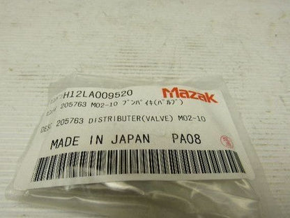 Mazak H12LA009520 Distributor Valve