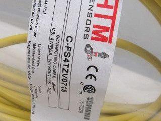 HTM C-FS4TZV0715 Connecting Cable Assembly M8 4 Wire