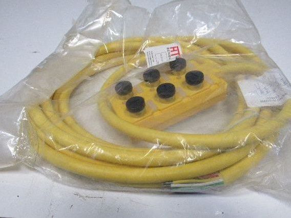 HTM DSTR6-5/4PA-1105 Distribution Box Assembly M12 5 Pole 4 Wires PNP W/LED