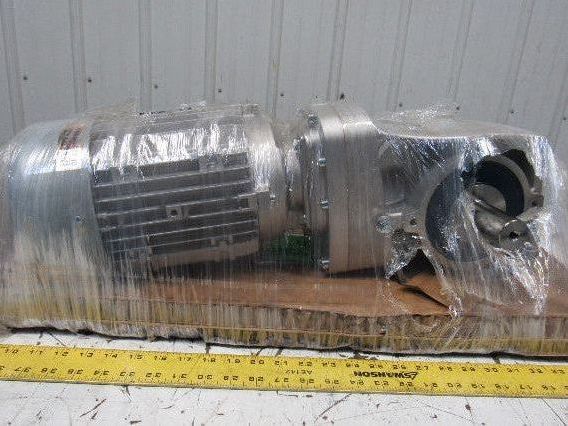Nord 100LP/4TF 12.84:1 Ratio 114RPM 2.2kW Right Hand Output Gear Motor