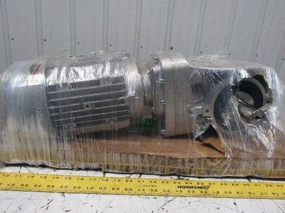 Nord 100LP/4TF 12.84:1 Ratio 114RPM 2.2kW Right Hand Output Gear Motor