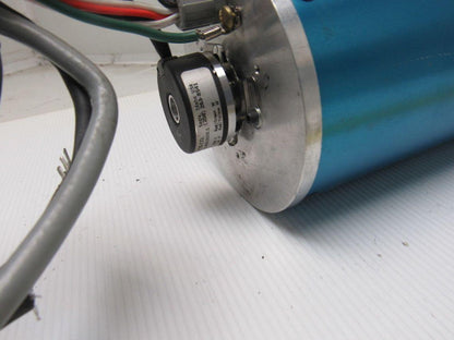 CMC BMR4445ACGB0HS0002 350V DC Servo Motor 2440W 5/8" Shaft W/Encoder