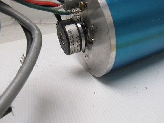 CMC BMR4445ACGB0HS0002 350V DC Servo Motor 2440W 5/8" Shaft W/Encoder