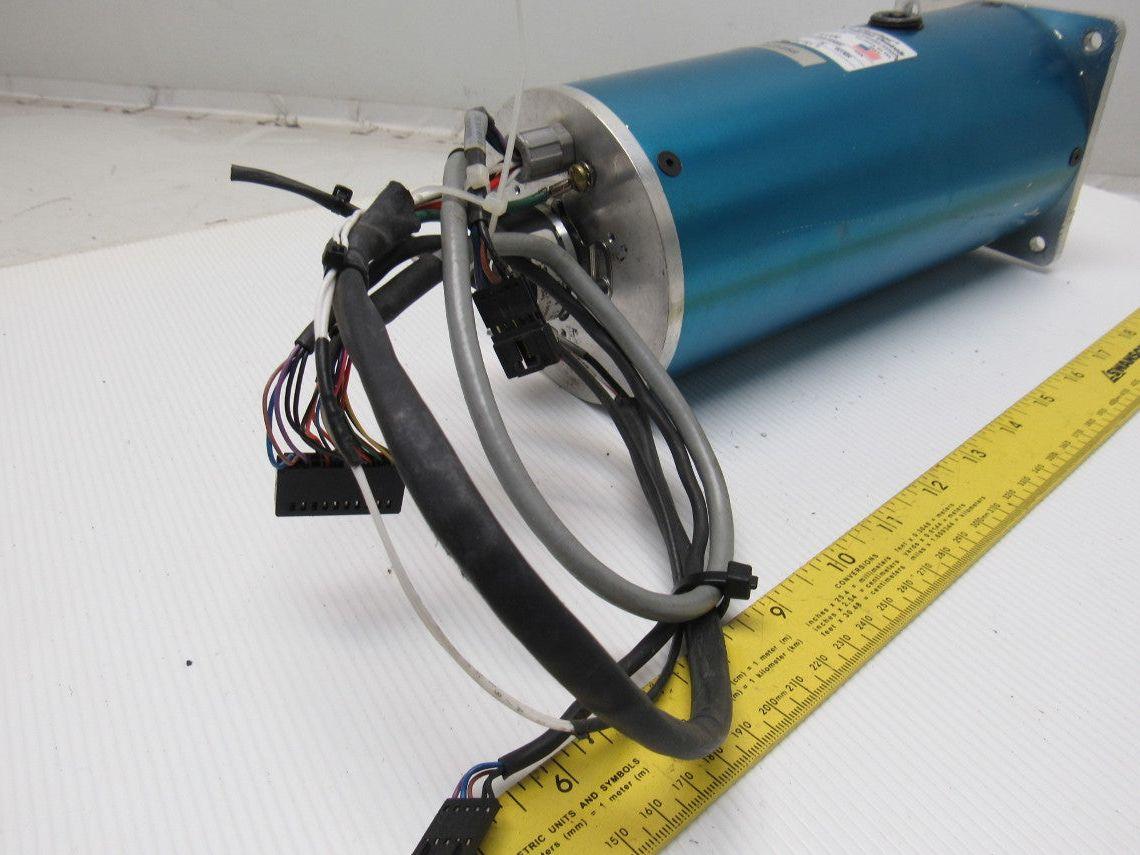 CMC BMR4445ACGB0HS0002 350V DC Servo Motor 2440W 5/8" Shaft W/Encoder