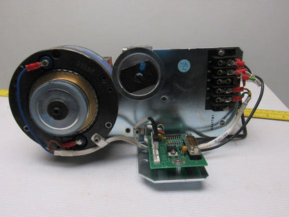 Sanyo Denki L720-039E84 170W 30V 2600RPM Servo 50:1 Reducer Brake Drive Assembly